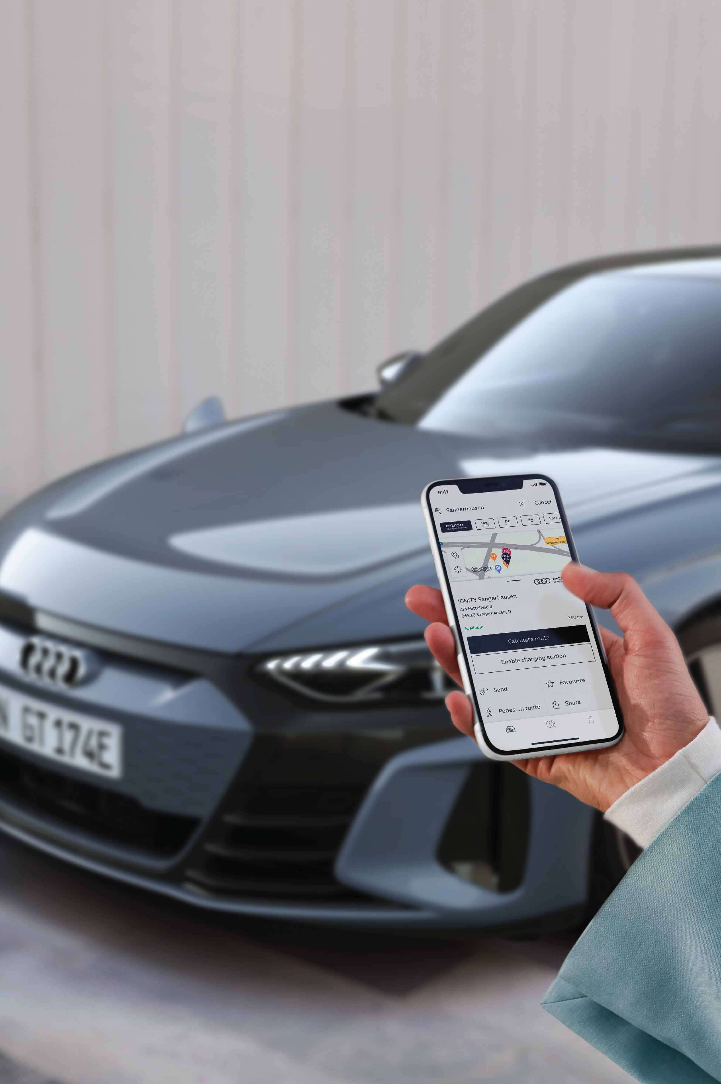 get access to your Audi remotely with Audi app